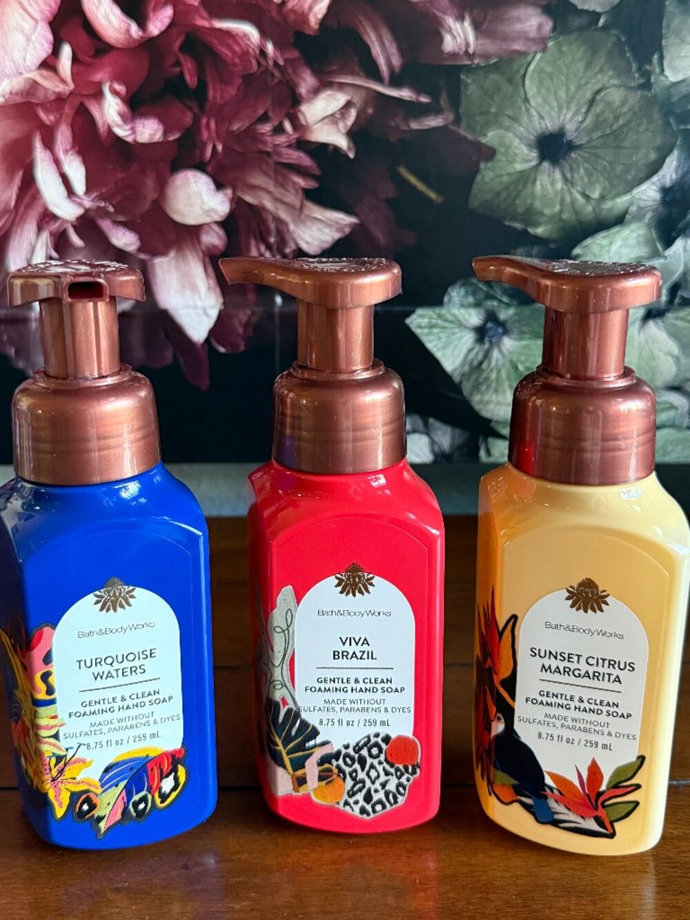 NEW 3-Pc Foaming Hand Soap Bath & Body Works